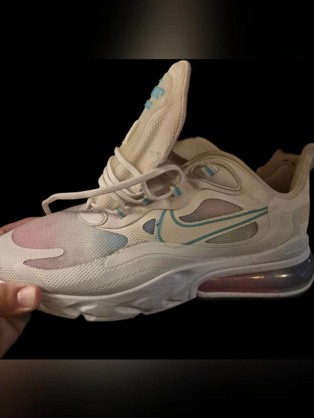 Womens Nike Air Max 270 React SE 'Light Gradient